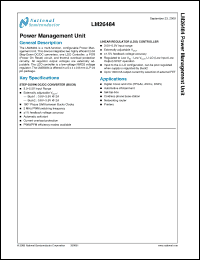 Click here to download LM26484SQX Datasheet