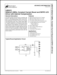 Click here to download LM3410XSDX Datasheet