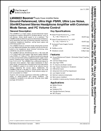 Click here to download LM48822 Datasheet