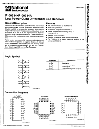 Click here to download 100314FMQB Datasheet