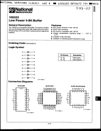 Click here to download 100122FCQR Datasheet