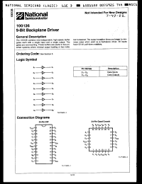 Click here to download 100126W-MIL Datasheet