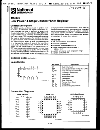 Click here to download 100336FMQB Datasheet