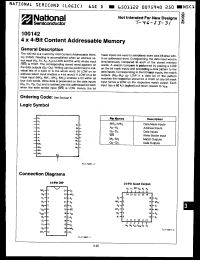 Click here to download 100142DCQR Datasheet