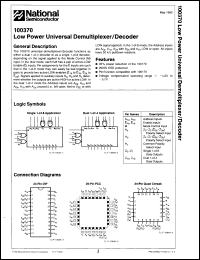 Click here to download 100170W-MIL Datasheet