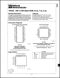 Click here to download 100422FCQR7 Datasheet