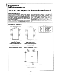 Click here to download 10402FCQR Datasheet