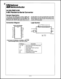 Click here to download DM7590W/883 Datasheet