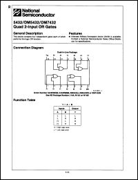 Click here to download DM7432J/A+ Datasheet