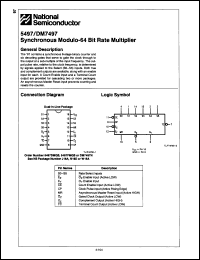 Click here to download 5497DM Datasheet