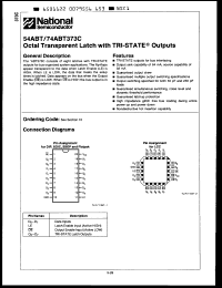 Click here to download 74ABT373CSJC Datasheet