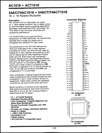 Click here to download 74AC1016-55QC Datasheet