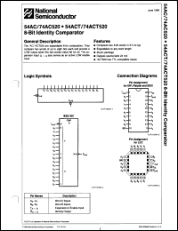Click here to download 54ACT520DMQB Datasheet