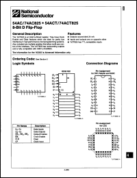 Click here to download 74AC825SC Datasheet