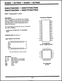 Click here to download 54AC844DMQB Datasheet