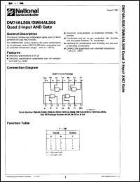 Click here to download DM54ALS08J/883 Datasheet