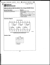Click here to download 54ALS804AJ/883 Datasheet