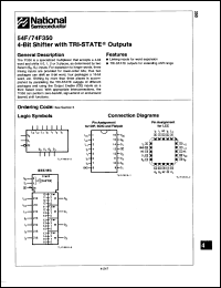 Click here to download 74F350PCQR Datasheet