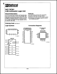 Click here to download 74F381PCQR Datasheet