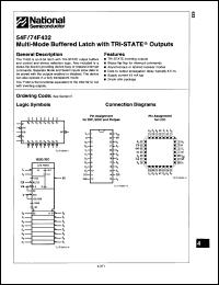 Click here to download 54F432LM Datasheet