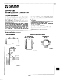 Click here to download 54F524LM Datasheet