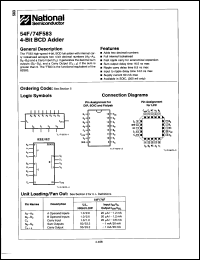 Click here to download 74F583DC Datasheet
