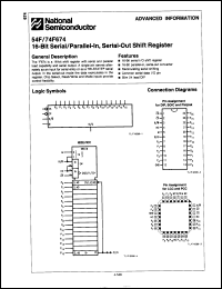 Click here to download 74F674SPCQR Datasheet