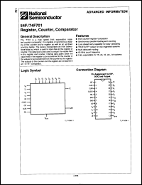 Click here to download 74F701PCQR Datasheet