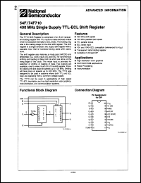 Click here to download 54F710DMQB Datasheet