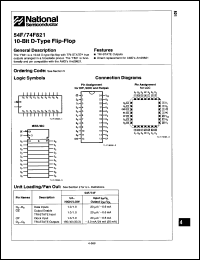 Click here to download 74F821PCQR Datasheet