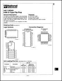 Click here to download 74F825QC Datasheet