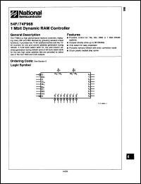Click here to download 54F968DM Datasheet