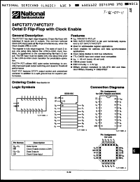 Click here to download 74FCT377SCX Datasheet
