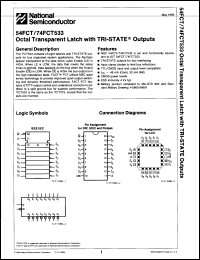 Click here to download 54FCT533DMX Datasheet