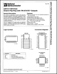Click here to download 54FCT534LMX Datasheet