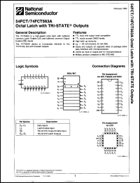 Click here to download 54FCT563ALM Datasheet