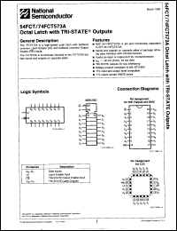 Click here to download 54FCT573ADMX Datasheet