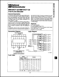 Click here to download 74VHCT138MSCX Datasheet