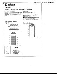 Click here to download 74BCT374PCQR Datasheet