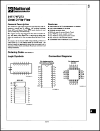 Click here to download 74F273QC Datasheet