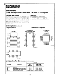 Click here to download 74F373QC Datasheet