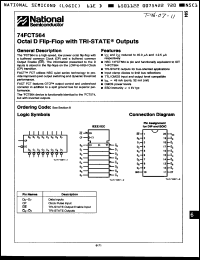 Click here to download 74FCT564FCQR Datasheet
