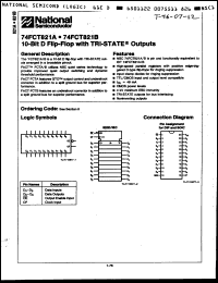 Click here to download 74FCT821ASC Datasheet