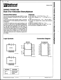 Click here to download 74VHC139MSC Datasheet
