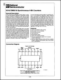 Click here to download DM9316W/883C Datasheet