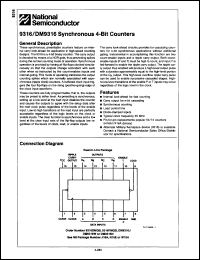 Click here to download DM9316J/883C Datasheet