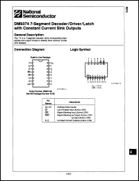 Click here to download 9374DC Datasheet