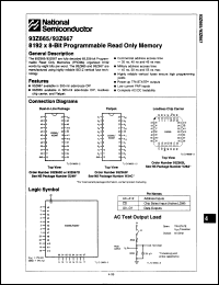 Click here to download 93Z665DM40 Datasheet