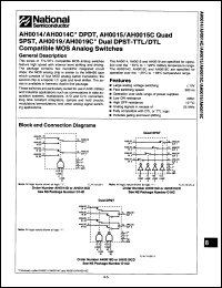 Click here to download AH0014D/883 Datasheet
