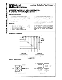 Click here to download AM2009D/883B Datasheet